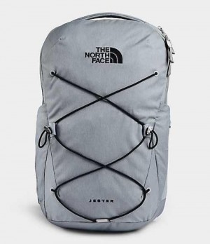 Backpacks The North Face Jester Niño Gris Negras | 6230789-LV