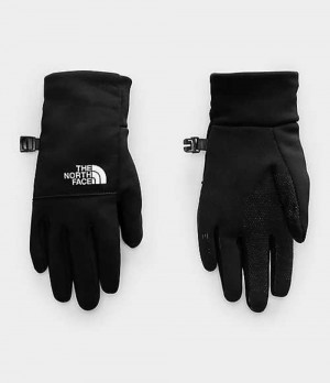 Guantes The North Face Recycled Etip™ Niña Negras | 2158794-XS