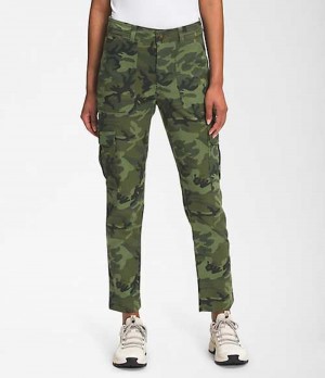 Pantalon The North Face Heritage Mujer Verde Oliva | 8243019-DQ