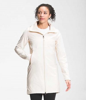 Parka The North Face Shelbe Raschel Mujer Blancas | 4165382-ML