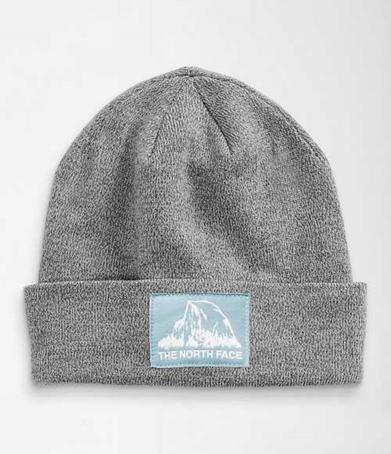 Gorro The North Face Dock Worker Recycled Mujer Gris | 2035864-SJ